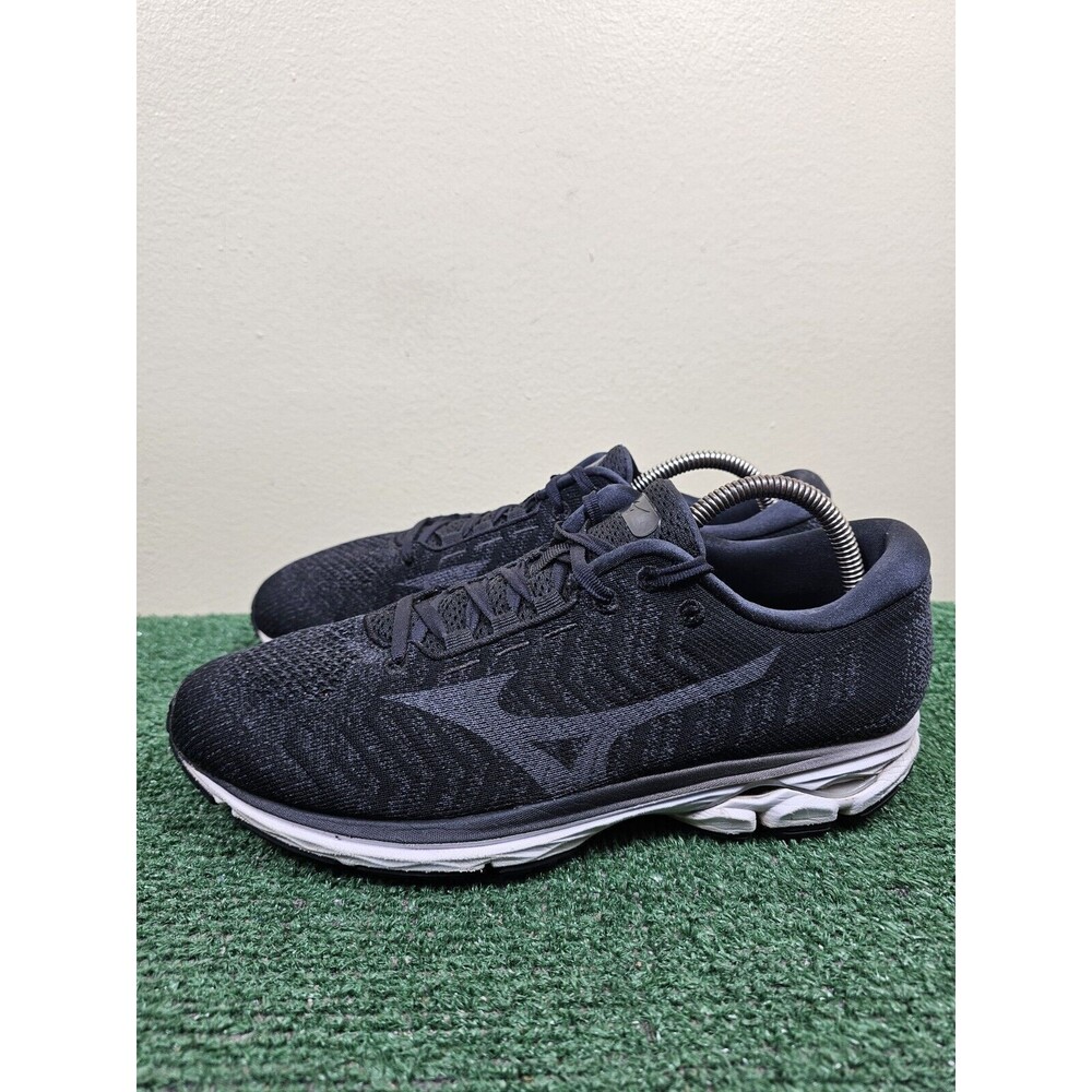 Mizuno WaveKnit 3 WaveRider Womens Running Shoes Black Size 11 J1GD192909